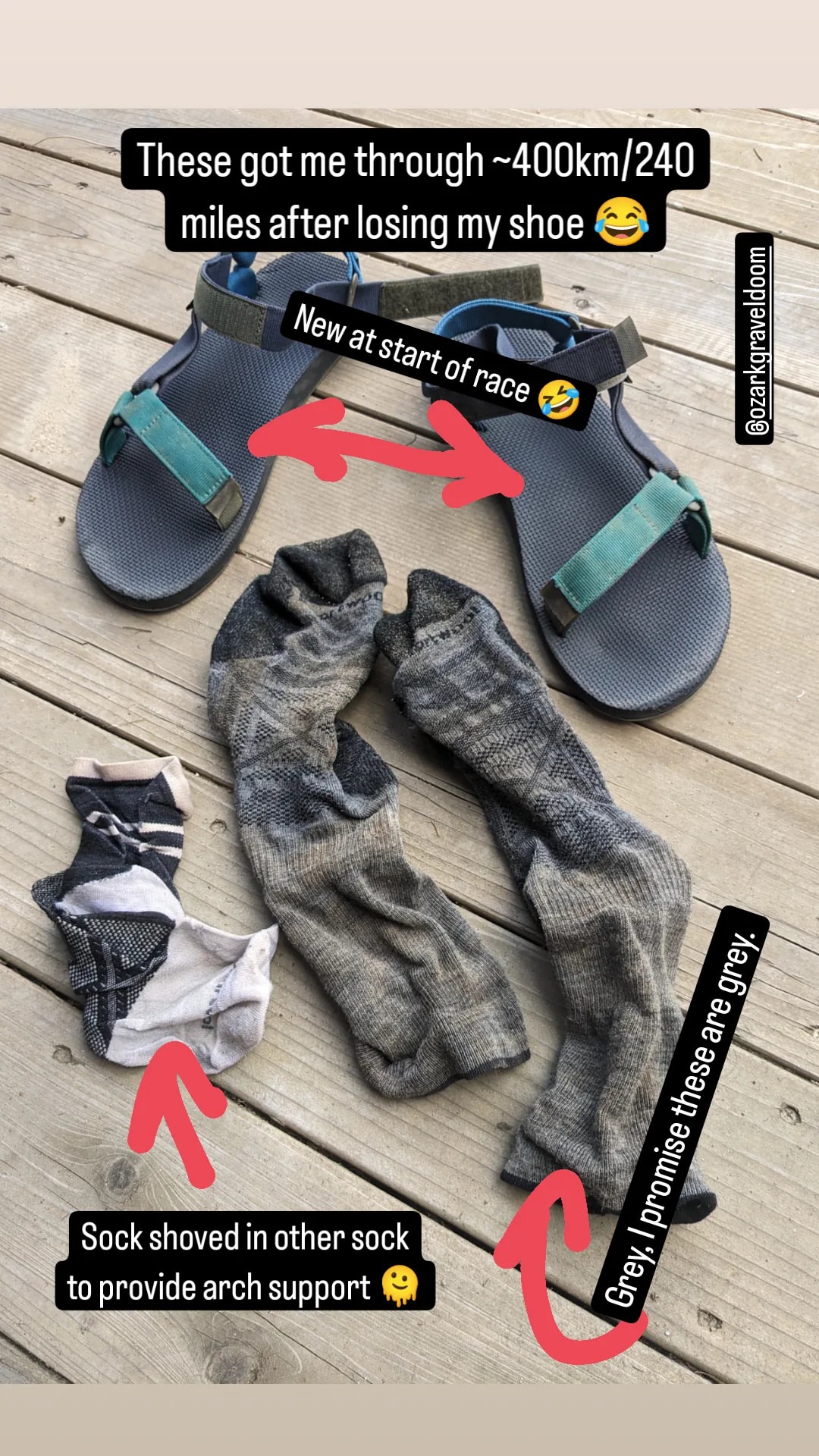 Sandal aftermath